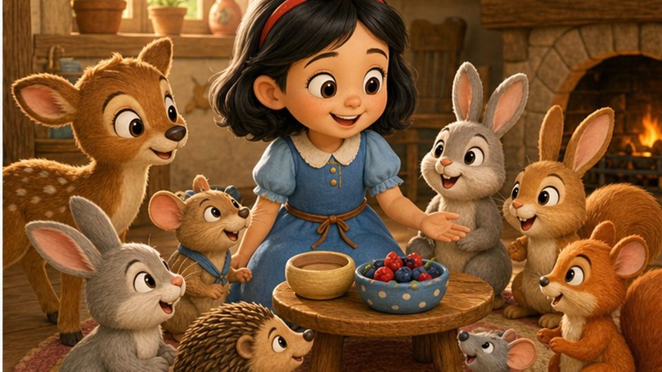 Final del cuento Blancanieves