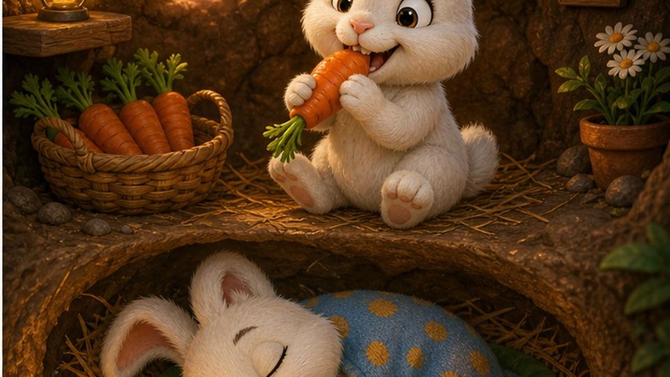 Final del cuento El conejo Cuco
