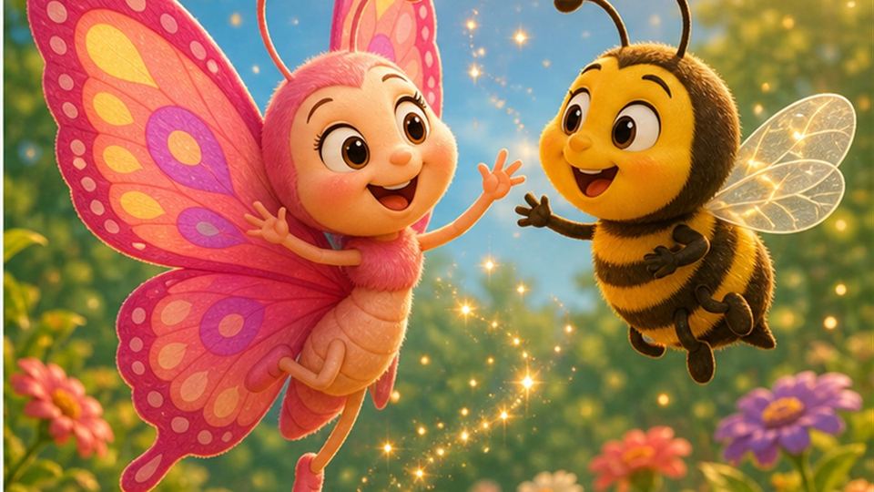 Final del cuento La mariposa Mía