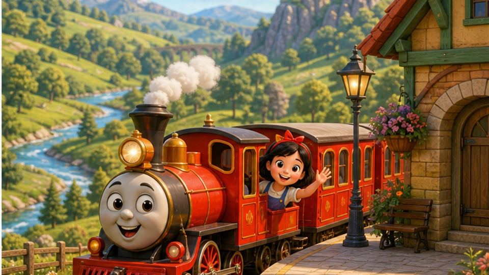Final del cuento El tren de Tina