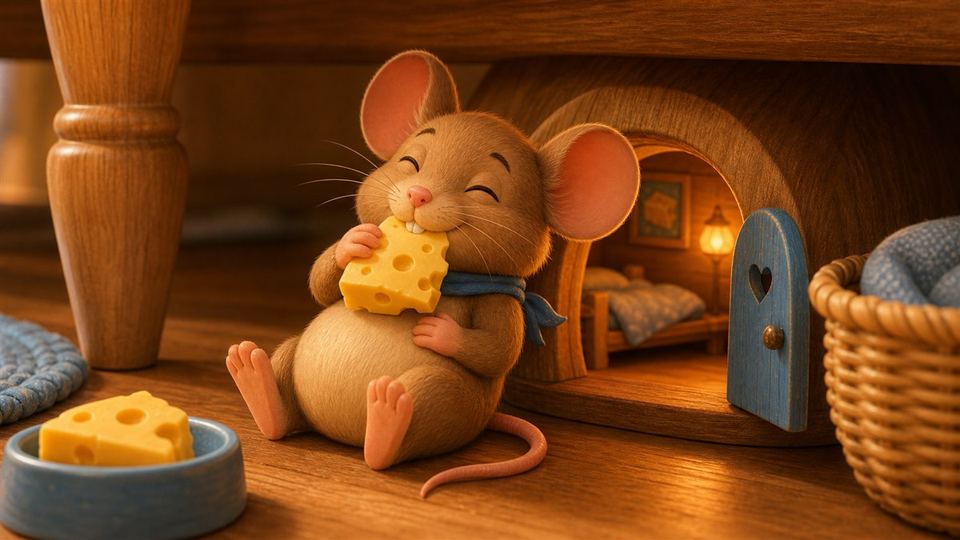 Final del cuento El ratón Tin